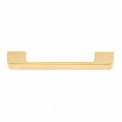 Utopia Alley 5 in. (128 mm) Center to Center Brushed Brass Zinc Drawer Pull 16 Utopia Alley 5 in. (128 mm) Center to Center Brushed Brass Zinc Drawer Pull -idh by St. Simons Sales utopia alley drawer pulls hw415bb 4f 1000