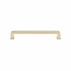 Utopia Alley 6.3 in. (160mm.) Center-to-Center Rose Gold Zinc Drawer Pull -idh by St. Simons Sales utopia alley drawer pulls hw424rg 64 1000