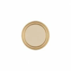 Utopia Alley 1.19 in. (30.3 mm.) Diameter 0 in. Center Polished Gold Zinc Drawer Pull -idh by St. Simons Sales utopia alley drawer pulls hw425gd 44 1000