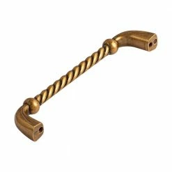 Utopia Alley 5 in. (127mm) Center, Antique European Brass Zinc Material Cabinet Pull 16 Utopia Alley 5 in. (127mm) Center, Antique European Brass Zinc Material Cabinet Pull -idh by St. Simons Sales utopia alley drawer pulls hw441eb 1f 1000