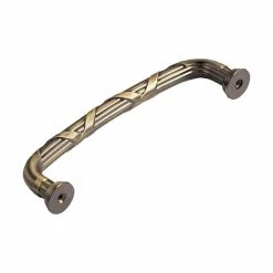 Utopia Alley 5 in. (127 mm) Center , Antique Brass Zinc Material Cabinet Pull -idh by St. Simons Sales utopia alley drawer pulls hw444ab 1f 1000
