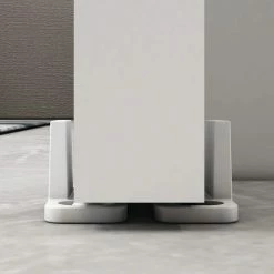 Colonial Elegance 78-3/4 in. x 1-9/16 in. White Steel Mini-Loft Tubular Rail Sandy Sliding Door Hardware Kit -idh by St. Simons Sales white colonial elegance barn door hardware sl78mr wt ecom 1d 1000