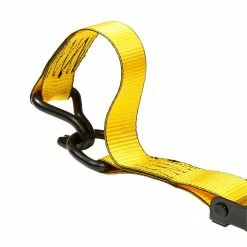 DEWALT 1.5 in. x 16 ft. Ratchet Tie Down Straps 3300 lbs. Break Strength (4-Pack) -idh by St. Simons Sales yellows golds dewalt ratchet straps dxbc33004 4f 1000